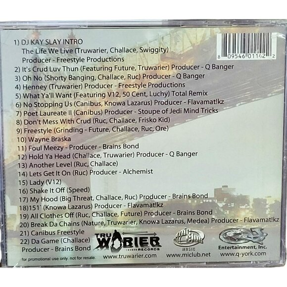 Truwarier Allstars -- New Sealed CD - Henney By Ron Artest & Canibus 37349cd - Picture 2 of 2